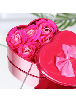 Мыльные розочки, трёхцветные, набор 6 шт.