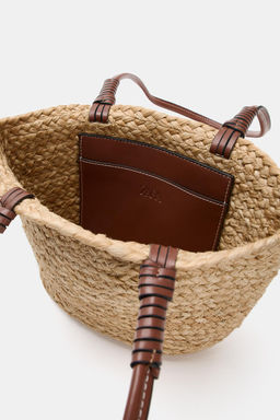 MINI SHOPPER YUTE / Beige claro - Zara фото 5