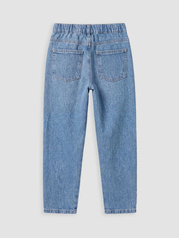 Baggy Fit Erkek ?ocuk Jean Pantolon