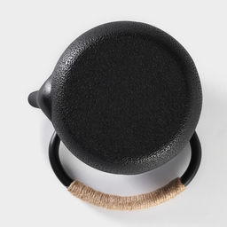 Чайник Доляна «Атьяф», 1 л, с ситом, чугун, чёрный