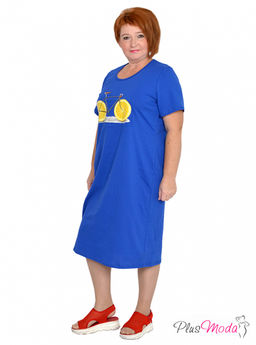 Платье Модель №1038 размеры 44-84 - Plusmoda фото 5