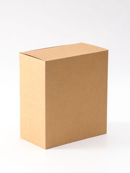 Цена за 5 шт. Коробка складная крафт, упаковка, 17.3×9.5×19.3 см