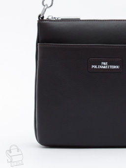 Сумка женская кожаная 2378Y d.coffee Polina&Eiterou