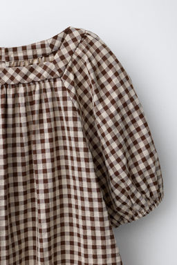 CHECK DRESS - Zara фото 3