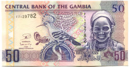 50 даласи 2013 года Гамбия