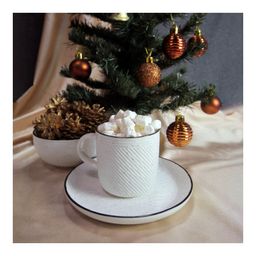 Чайная пара Walmer Riverside, 0.25 л, цвет белый  фото 4