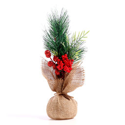 Ветка декоративная новогодняя, 25×15×10 см
