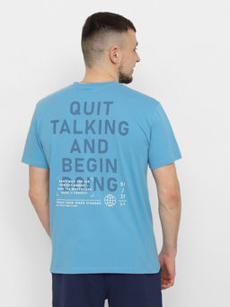 CRB wear/FSMM 60236-43 Футболка мужская,голубой/Ex.Cherubino  фото 3