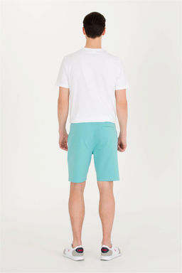 Мужские мятные трикотажные шорты - U.s. polo assn фото 4