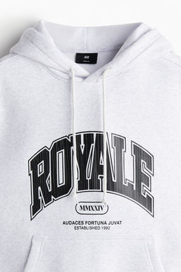 Sudadera con capucha y estampado Loose Fit - H&m фото 7