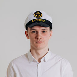 Фуражка капитана Капитан, взрослая