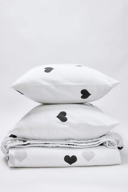 Cift Kisilik Kolay Utulenebilir Kalpli Nevresim Tak?m? TPHAW26CKN00019