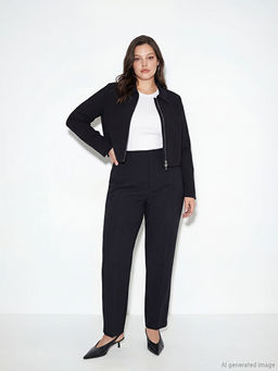 Carrot Fit Kad?n Pileli Pantolon