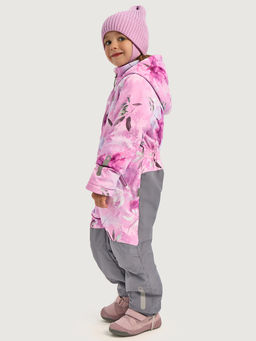 Комбинезон 8м3026 розовый/светло-серый