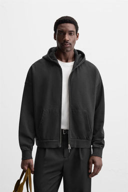HEAVYWEIGHT ZIP-UP HOODIE - Zara фото 2