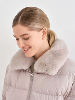 Conso/WDMF 230536 - lilac mist Пуховое пальто  фото 2