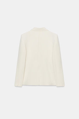 BLAZER ENTALLADA ZW COLLECTION / Beige - Zara фото 10