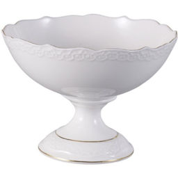 Конфетница 16 см JEWEL Кружево (фарфор)