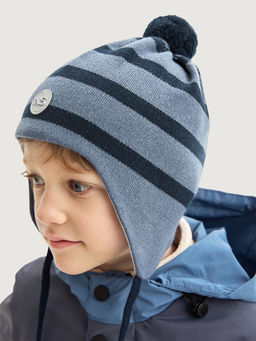 Шапка 11м20726 джинс/неви