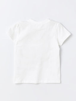 Bisiklet Yaka K?sa Kollu Mickey Mouse Bask?l? Erkek Bebek ?ortlu Pijama Tak?m? - Waikiki фото 3