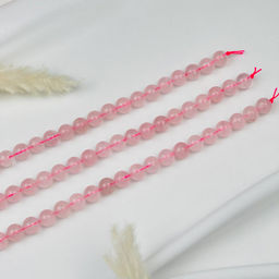 Бусины дляукрашений и Розового кварца (39 бусин)