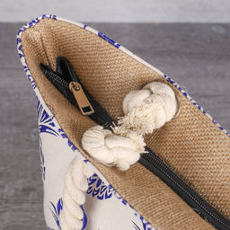 Сумка пляжная на молнии 45х32х14 см / BB24 /уп 1/микс - ГалеонТрейд фото 5