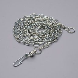 Цепь для привязи собак, 3 м, калибр 3 х 16 мм, белая