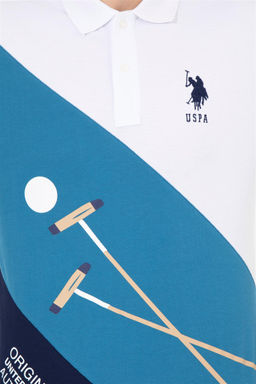 U. S. Polo Assn Мужская футболка-поло Petrol - U.s. polo assn фото 12