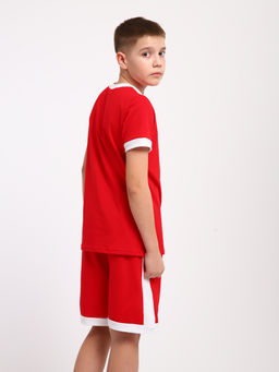 Пижама "Футбол" красный