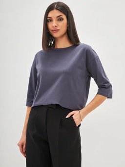 Лонгслив F112-1001. d.grey