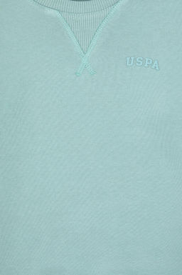 Erkek _ocuk Mint Bisiklet Yaka Basic Sweatshirt - U.s. polo assn фото 3