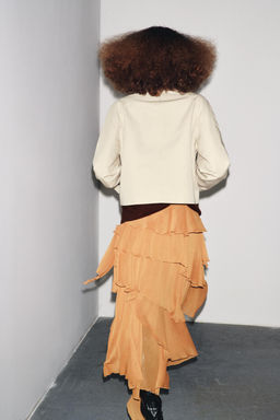 WATER-REPELLENT SHORT TRENCH COAT ZW COLLECTION - Zara фото 6