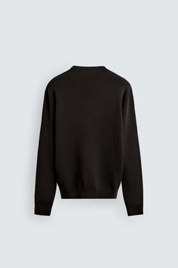 JERSEY REGULAR FIT ALGOD?N / Marr?n oscuro