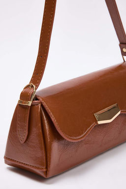 Kiremit K?r?s?k Cilt Kad?n Mini City Omuz Cantas? TAKAW26OC00079