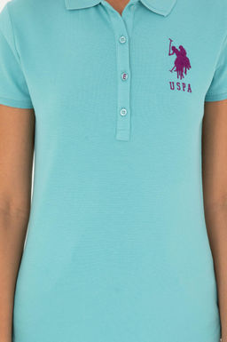 Женская мятная базовая футболка Неожиданная скидка в корзине - U.s. polo assn фото 13