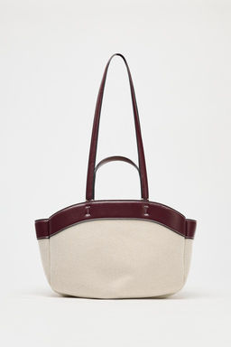 CANVAS TOTE BAG - Zara фото 4
