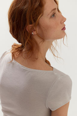 Camiseta transparente en canale - H&m фото 4