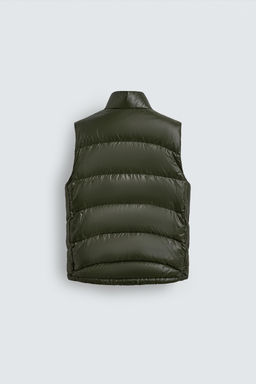 80% DOWN - 20% FEATHER WATER-REPELLENT QUILTED GILET ORIGINS - Zara фото 8