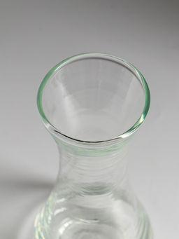 Ваза для цветов, h=20 см, d=7 см, стекло, прозрачная