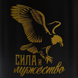 Кружка чайная керамическая Сила и мужество, 400 мл