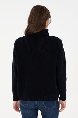 Женский темно-синий свитер Неожиданная скидка в корзине - U.s. polo assn фото 5