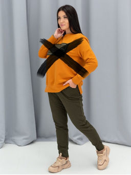 Брюки от костюма "Мода" хаки