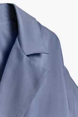 ZW COLLECTION SATIN WRAP DRESS - Zara фото 8