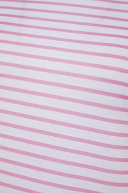 TRENDYOLMILLA Kahverengi-Bej-Haki Cizgili 3lu Paket Basic Bisiklet Yaka Orme T-Shirt TWOSS20TS0146 фото 23
