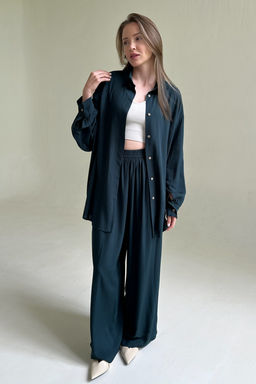 Костюм женский SET065/10/Изумруд - M&G all natural фото 2