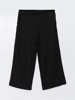 Beli Lastikli Dokulu Geni? Pa?a Kad?n Pantolon