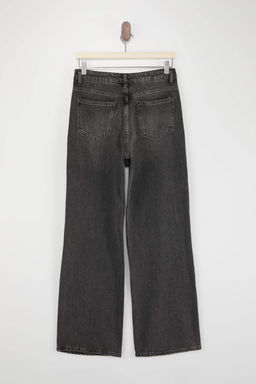 Siyah YUMUSACIK Tencel Kar?s?ml? Yuksek Bel Wide Leg Jeans TWOSS26JE00134 - Trendyolmilla фото 2