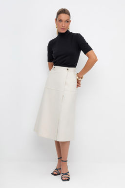 ЕВТ 7027/светлый беж юбка жен