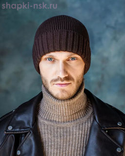 F 484 Шапка мужская (57-59)