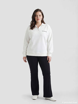 Dar Fit Kad?n ?spanyol Pa?a Pantolon